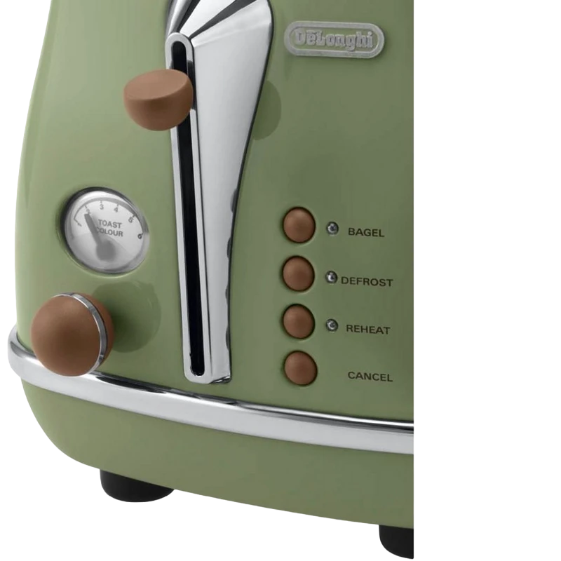 Toaster delonghi ctov 2103 gr, verde 4