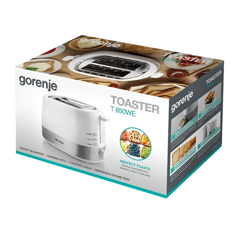 Toaster gorenje t850we, alb 2
