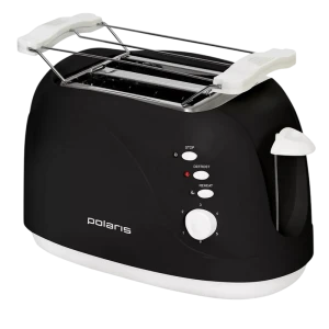 Тостер polaris pet0702l, чёрный