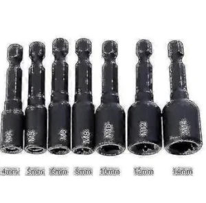 Set tarozi hex1/4" 7-pcs