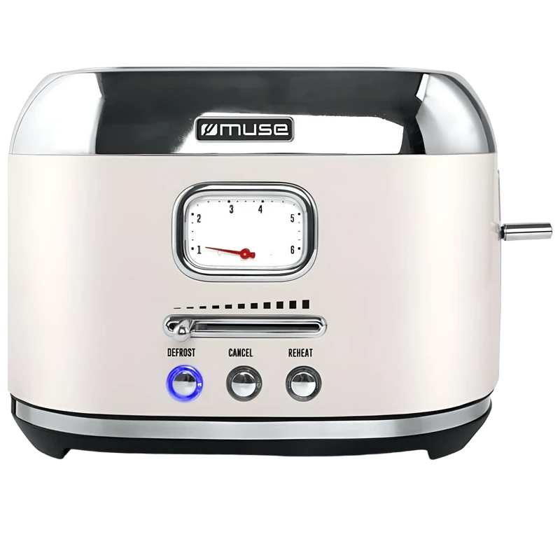Тостер muse ms-120 sc, бежевый 3