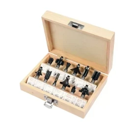 Set freza lemn (12 buc.) d6 mm 711016