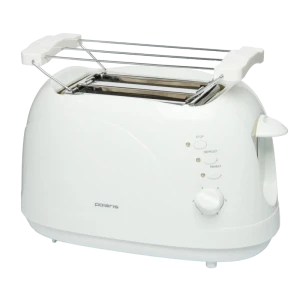 Тостер polaris pet0702l, белый
