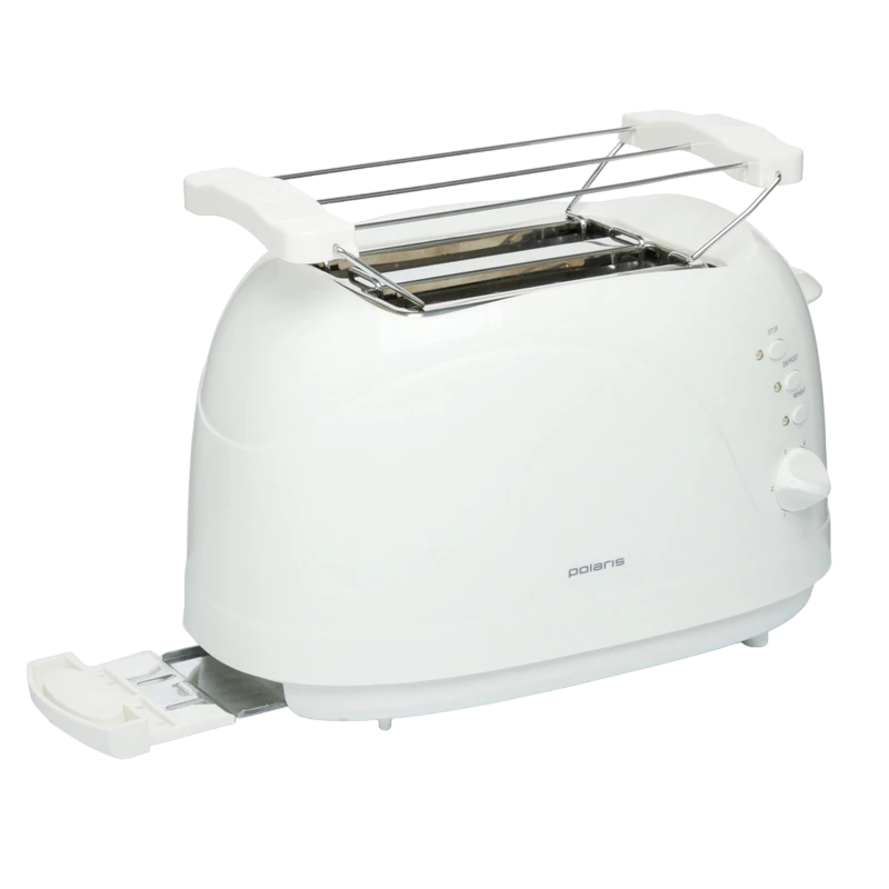Тостер polaris pet0702l, белый 5