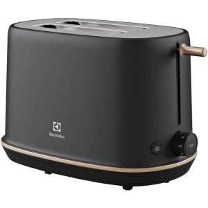 Тостер electrolux e7t1-6bp, black pearl