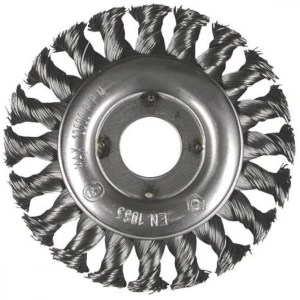 Perie disc d115x22.2x0.5 knotted