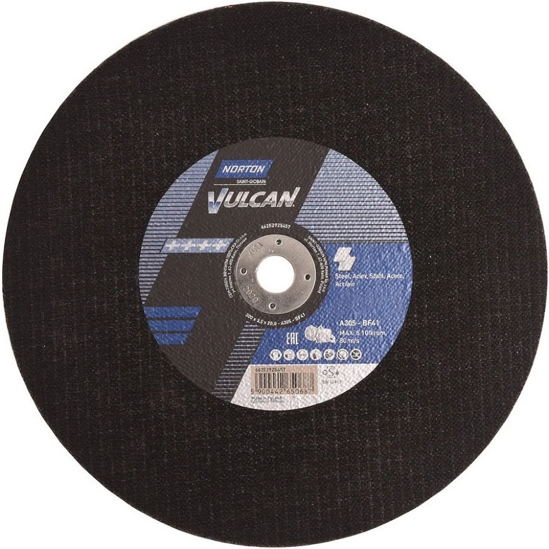 Отрезной диск по металлу vulcan 350x3,5x25,4 2