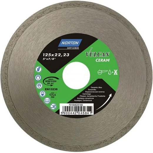 Алмазный диск vulcan tile d125 2