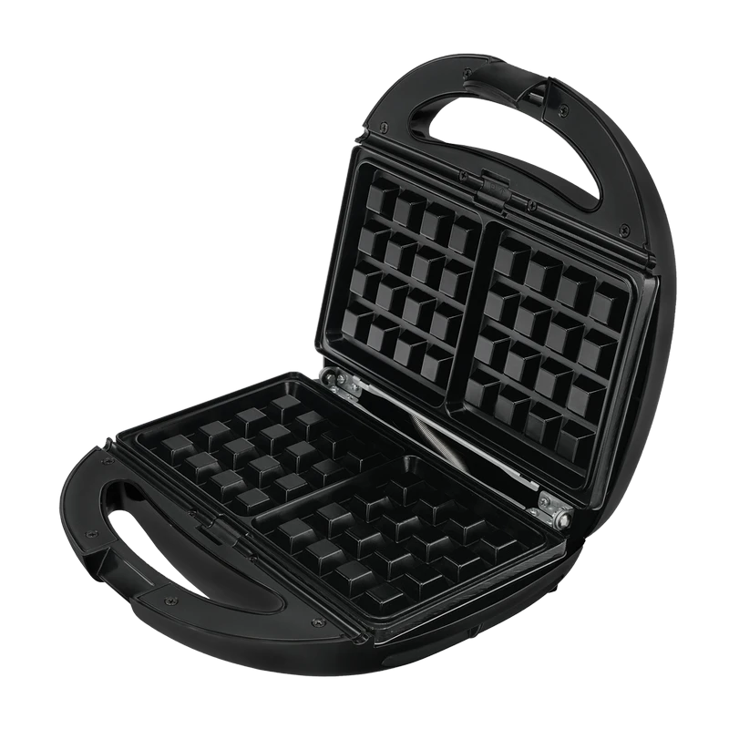 Aparat pentru sandwich multifunctional polaris profi baker, negru / argintiu 13