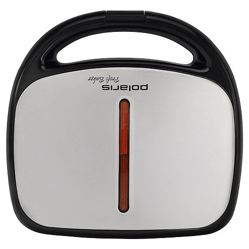 Aparat pentru sandwich multifunctional polaris profi baker, negru / argintiu 9