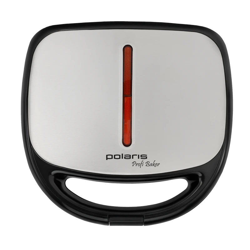 Aparat pentru sandwich multifunctional polaris profi baker, negru / argintiu 11