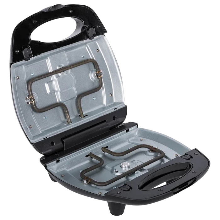 Aparat pentru sandwich multifunctional tefal breaktime sw614831, negru | argintiu 2