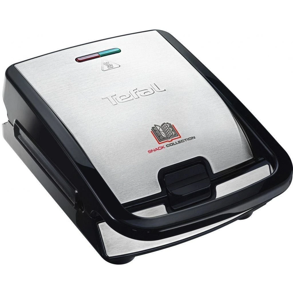 Сэндвичница-мультипекарь tefal sw854d16, черный | серебристый 3