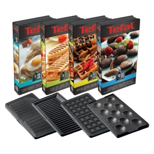 Сэндвичница-мультипекарь tefal sw854d16, черный | серебристый Thumbnail 4