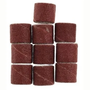 Sanding bands d10 mm, 150 grit, 10 pcs.
