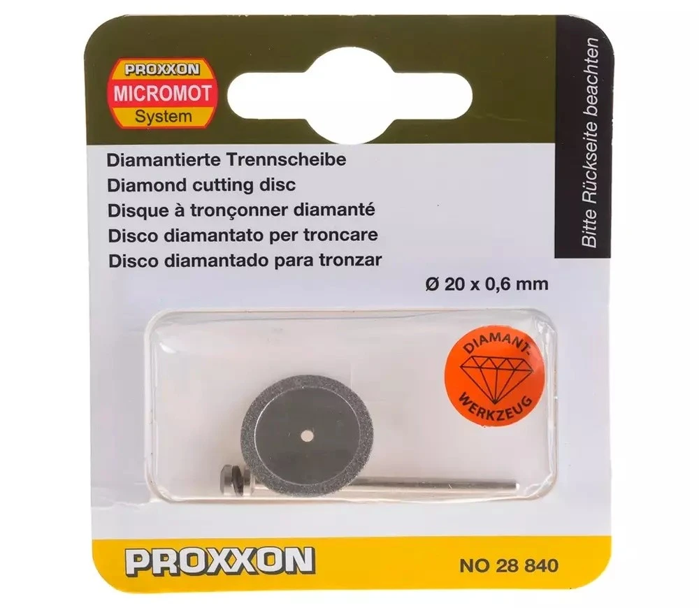 Disc diamantat pentru debitare d20x0.6mm 28840 2