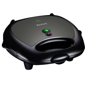 Сэндвичница tefal sw614b01, черный | серый