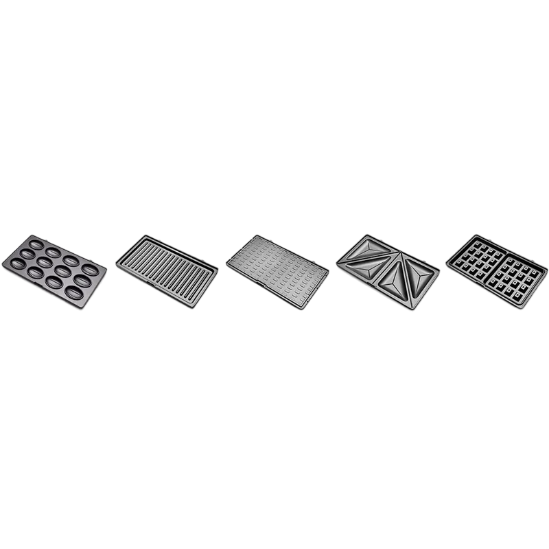 Aparat pentru sandwich multifunctional polaris pst 0105, argintiu | negru 5
