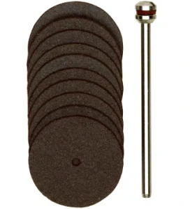 Disc debitat corindon d22 mm, 10 buc.+ arbore