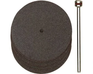 Disc debitat corindon d38 mm, 5 buc.+ arbore