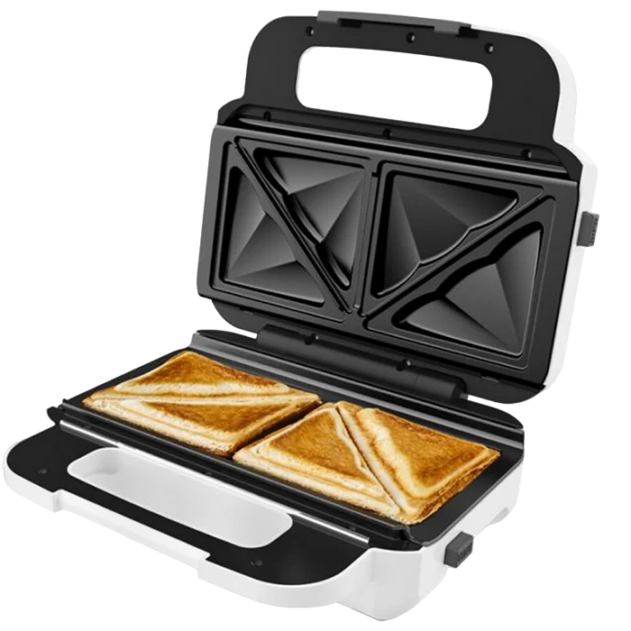 Toaster tefal sw701110, alb negru 5