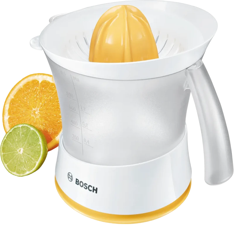 Соковыжималка для цитрусовых bosch vitapress mcp3500, белый 5