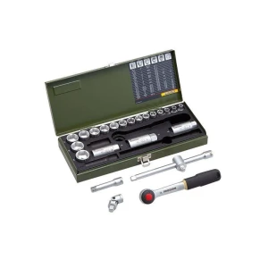 Trusa de tubulare de 3/8" 24 de piese