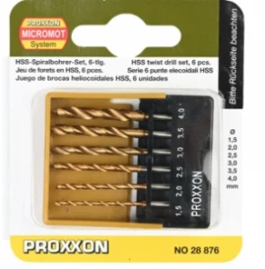 Set burghiu universale hss 6 buc., d 1,5-4 mm 28876