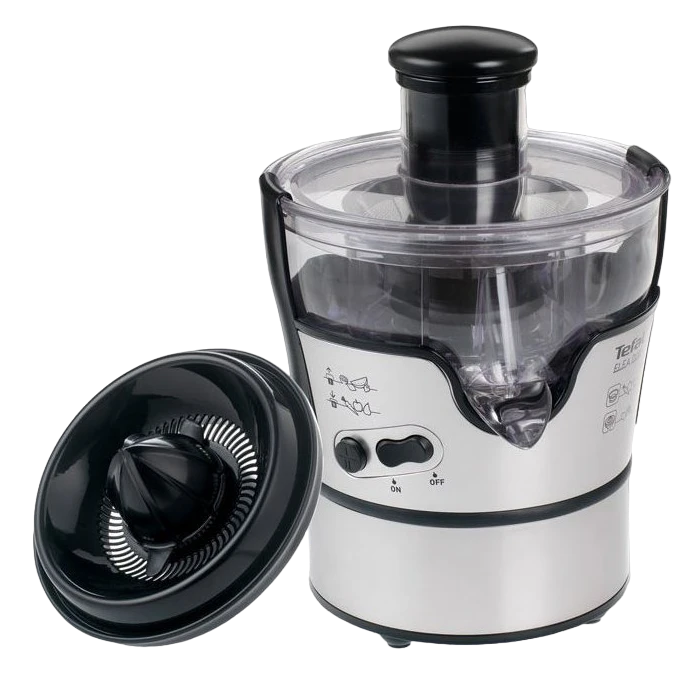 Соковыжималка tefal zn355c3e, серебристый 4