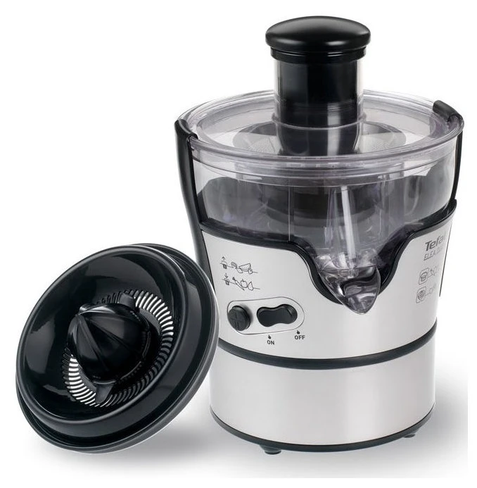 Соковыжималка tefal zn355c3e, серебристый 5