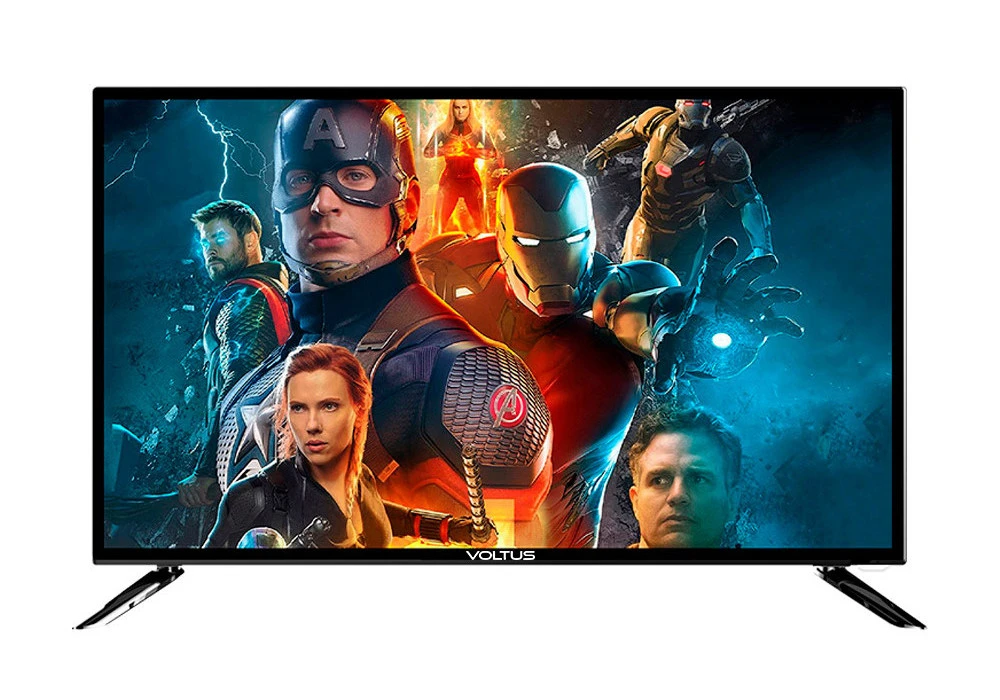 43" led smart tv voltus vt-43fs5000, 1920x1080 fhd, android tv, черный 5