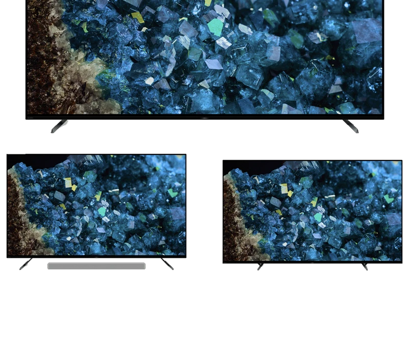 55" oled smart tv sony xr55a80laep, 3840x2160 4k uhd, android tv, negru 10