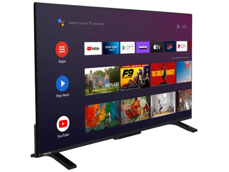 55" led smart tv toshiba 55ua2363dg, 3840x2160 4k uhd, android tv, negru 5