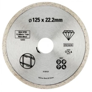 Disc diamantat ceramica d125 sta38007