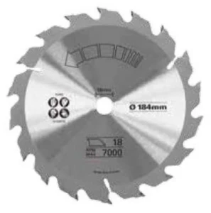Пильный диск для циркулярной пилы d184x16x18t sta15360