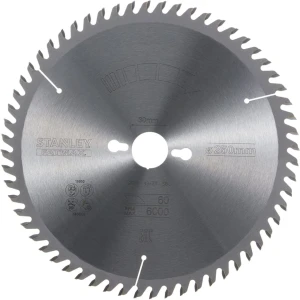 Пильный диск для циркулярной пилы d250x30x60t sta15610