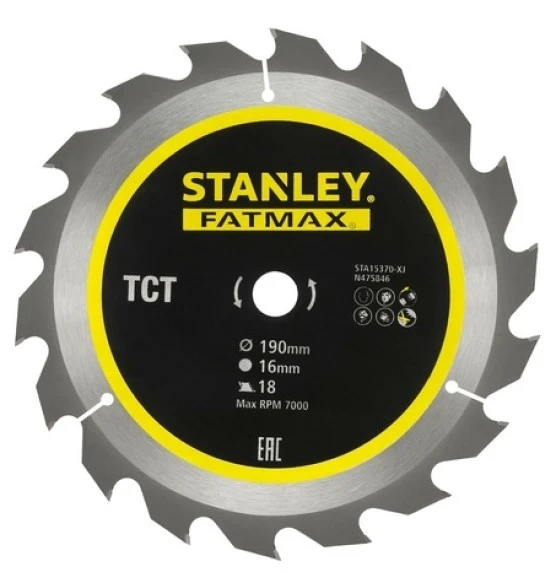 Disc fierastrau d190x16x18t sta15370 2