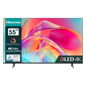 55" QLED SMART Телевизор Hisense 55E7KQ, 3840x2160 4K UHD, VIDAA U6.0, Чёрный