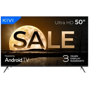 50" led smart tv kivi 50u760qb, 3840x2160 4k uhd, android tv, negru Thumbnail 2