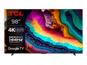 98" LED SMART Телевизор TCL 98P745, 3840x2160 4K UHD, Google TV, Чёрный