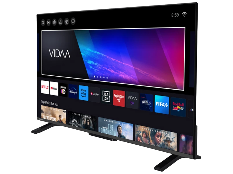 40" led smart tv toshiba 40lv2463dg, 1920x1080 fhd, vidaa u os, negru 5