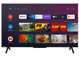 50" QLED SMART TV Toshiba 50QA2363DG, 3840x2160 4K UHD, Android TV, Negru