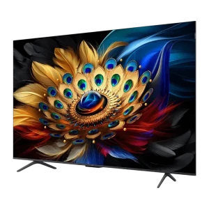 55" qled smart телевизор tcl 55c655, 3840x2160 4k uhd, google tv, чёрный Thumbnail 3