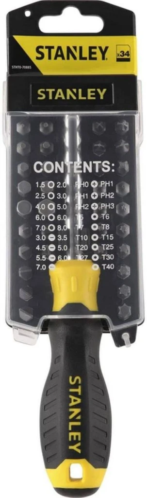 Surubelnita multi-bit 34 piese stht0-70885 4