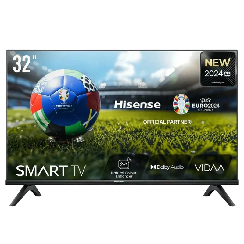 32" led smart tv hisense 32a4n, 1366x768 hd, vidaa u7.0, negru 13