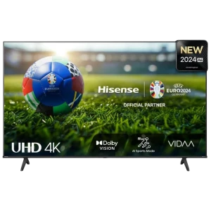 75" led smart телевизор hisense 75a6n, 3840x2160 4k uhd, vidaa u7.0, чёрный Thumbnail 3