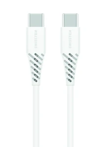 Data cablu swissten tpe usb-c/usb-c pd 5a (100w) 1,5m white Thumbnail 2
