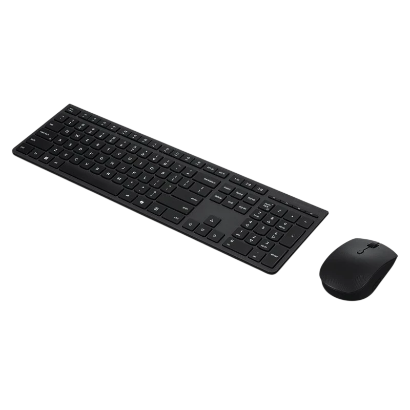 Set tastatură + mouse lenovo 4x31r64342, fără fir, negru 2