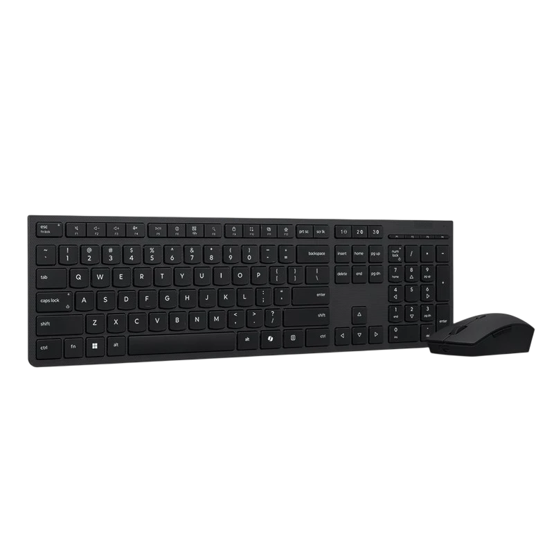 Set tastatură + mouse lenovo 4x31r64342, fără fir, negru 4