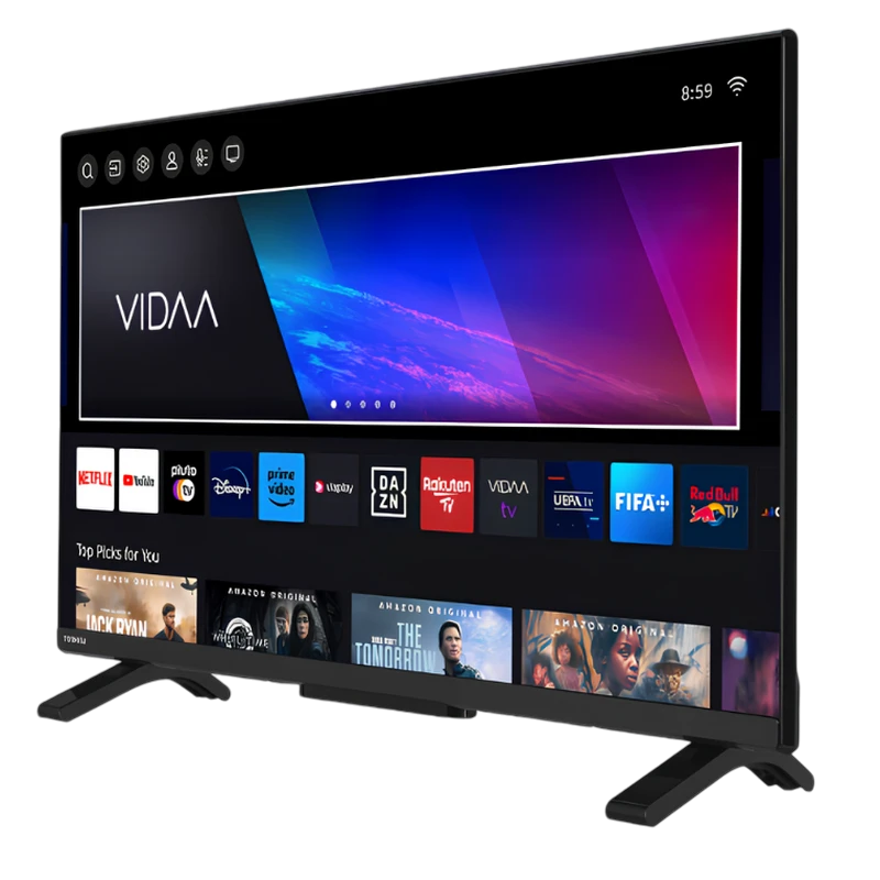 32" led smart tv toshiba 32wv2463dg, 1366x768 hd, vidaa u os, negru 4